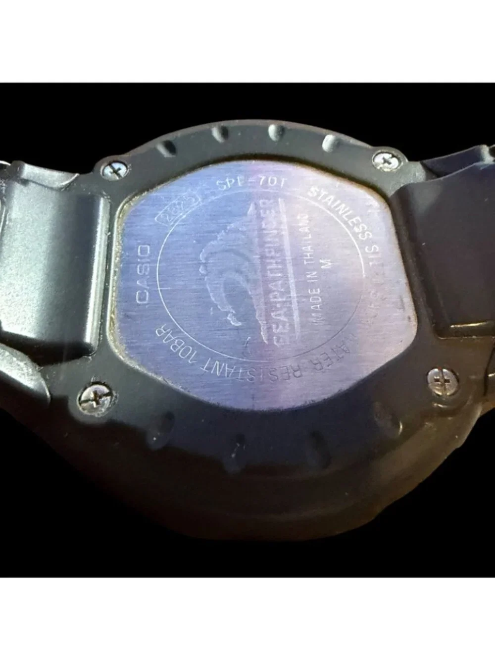 Casio Sea Pathfinder SPF-70T Tough Solar Triple Sensor Stainless Steel Digital W